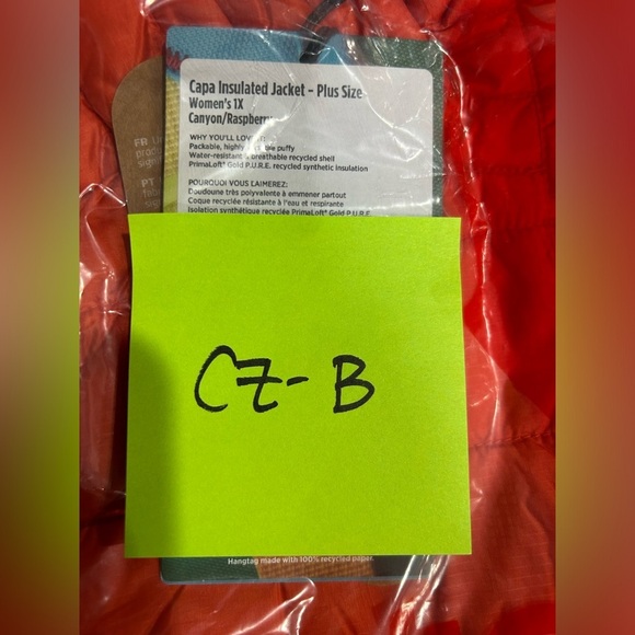 Cotopaxi Women’s 1X Plus Capa Insulated Puffer Jacket NWT Canyon Raspberry Pink - Picture 13 of 13